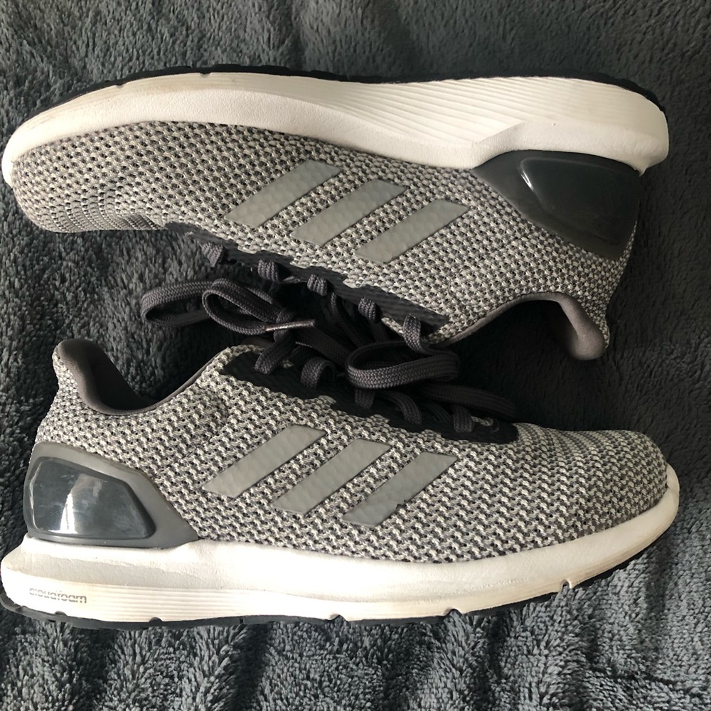 Grey/Gray Adidas Cloudfoam Practically New! - image 2